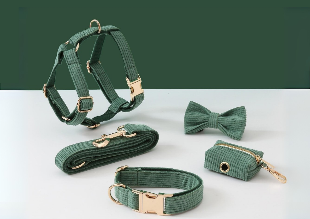 Emerald Velvet Set 5 Pezzi